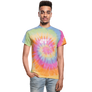 Jazz Mentors Foundation Unisex Tie Dye T-Shirt - rainbow