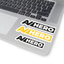 AV HERO Kiss-Cut Stickers