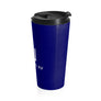 Higher Ed AV Podcast Stainless Steel Travel Mug