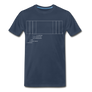 Film Aspect Ration Premium T-Shirt (EXCLUSIVE) - navy