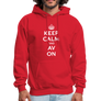 Keep Calm And AV On Hoodie (EXCLUSIVE)