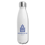 Higher Ed AV Podcast Insulated Stainless Steel Water Bottle - white