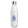 Higher Ed AV Podcast Insulated Stainless Steel Water Bottle - white