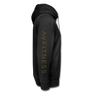 AVFITNESS Premium Metallic Shawl Collar Hoodie - black