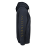 AVFITNESS Premium Metallic Shawl Collar Hoodie - navy
