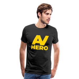 AV HERO Black Premium T-Shirt