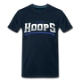 Utah Hoops Adult Premium T-Shirt - deep navy