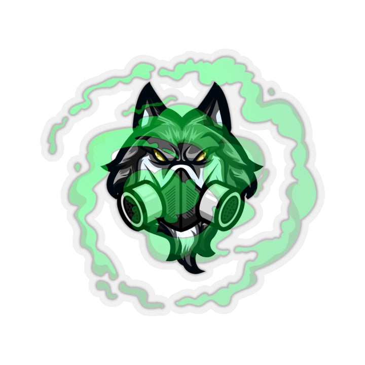 TOXICbiowolf Kiss-Cut Sticker 4-Inch