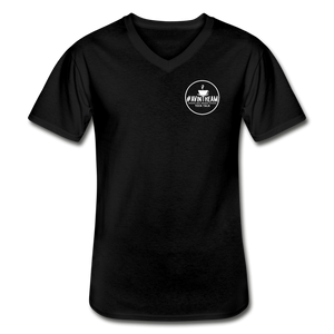 AVinTheAM™ V-Neck T-Shirt - black