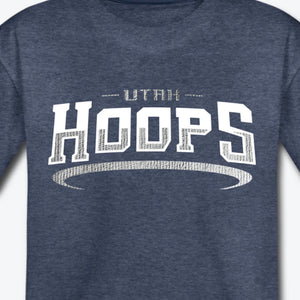 Utah Hoops™ Kids Premium T-Shirt (METALLIC)