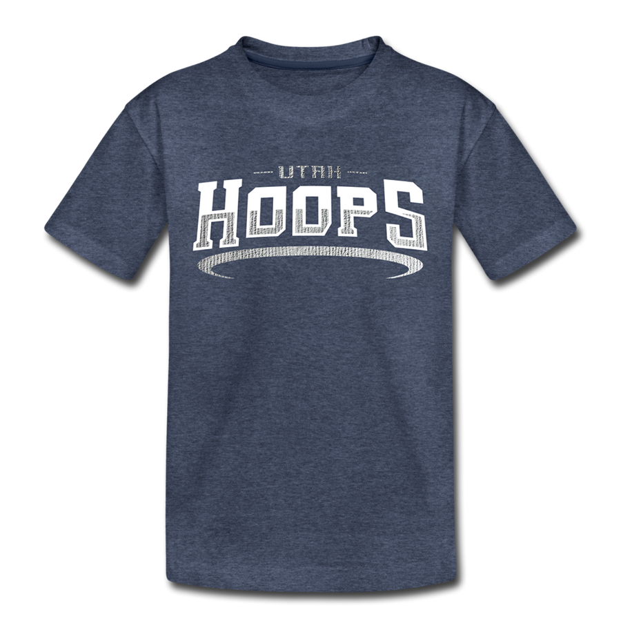 Utah Hoops™ Kids Premium T-Shirt (METALLIC)