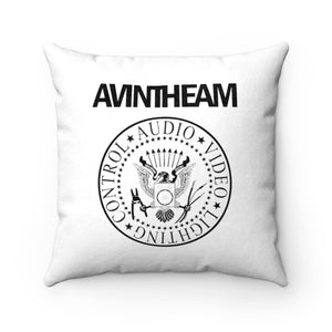 AVinTheAM AVpunk Sueded Square Pillow (LIMITED EDITION)