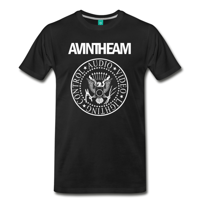 AVinTheAM AVpunk Premium T-Shirt (LIMITED EDITION) - black