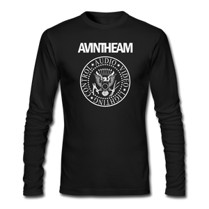 AVinTheAM AVpunk Men's Long Sleeve T-Shirt (LIMITED EDITION) - black