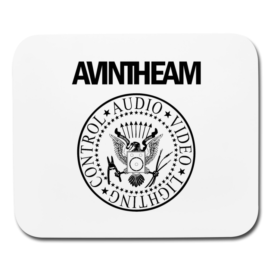 AVinTheAM AVpunk Mouse pad (LIMITED EDITION) - white