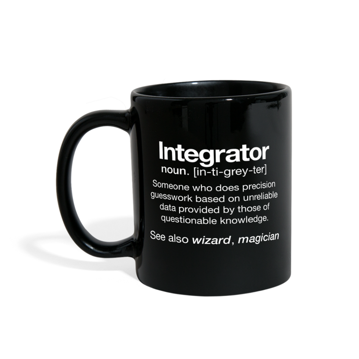 AV Integrator Definition Mug - black