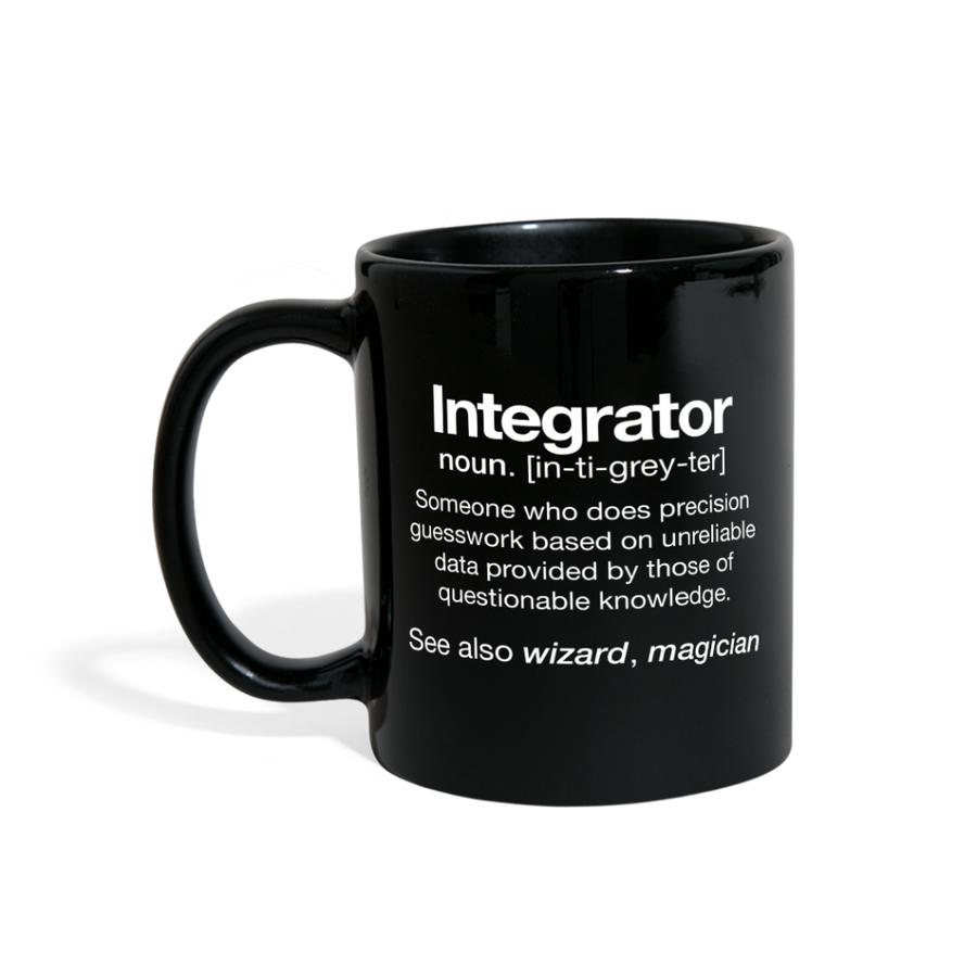 AV Integrator Definition Mug - black
