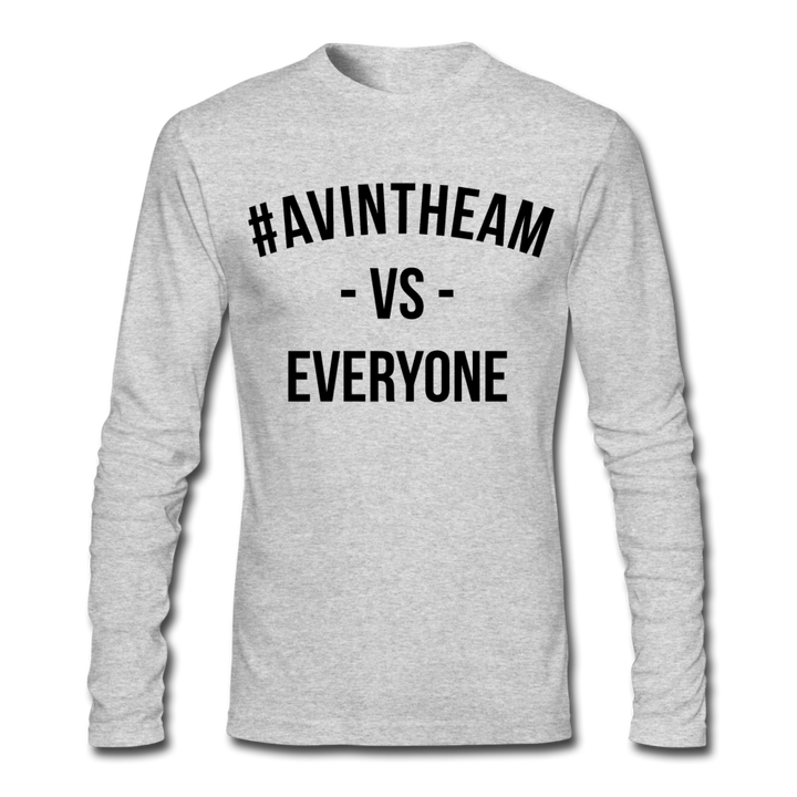 AVinTheAM VS Long Sleeve T-Shirt - heather gray