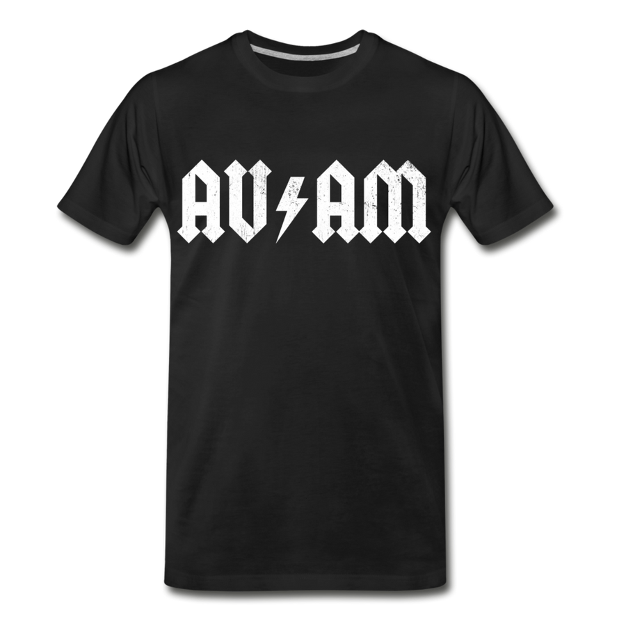 AVinTheAM High Voltage Men's Premium T-Shirt (LIMITED EDITION) - black