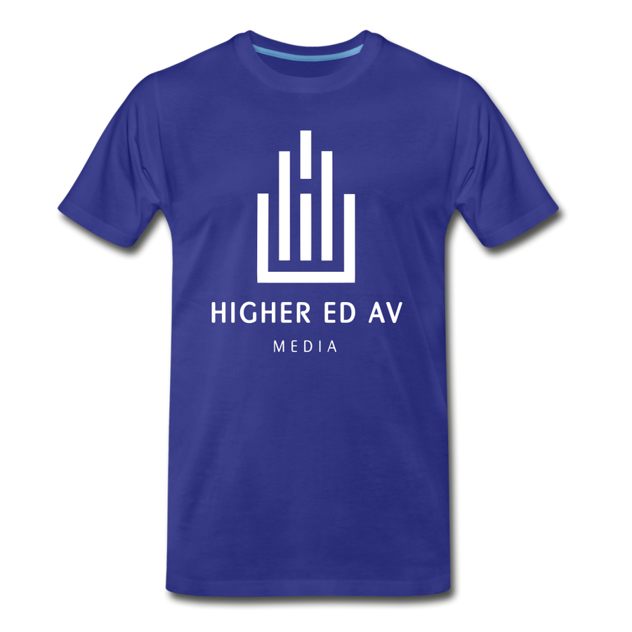 Higher Ed AV Premium T-Shirt - royal blue