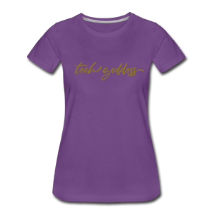 tech goddess® Women’s Premium T-Shirt (MULTIPLE COLORS) - purple