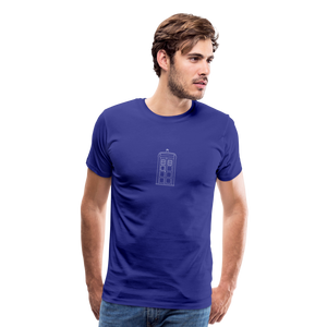 The Doctor TARDIS Premium T-Shirt MODEL - royal blue