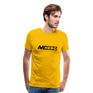 AV HERO Yellow Premium T-Shirt