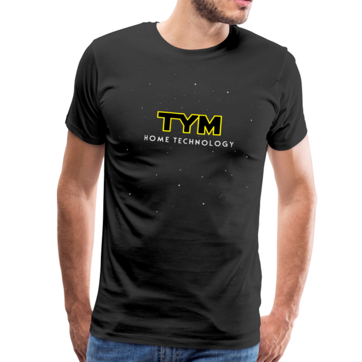 TYM Home Technology Premium T-Shirt MODEL - black