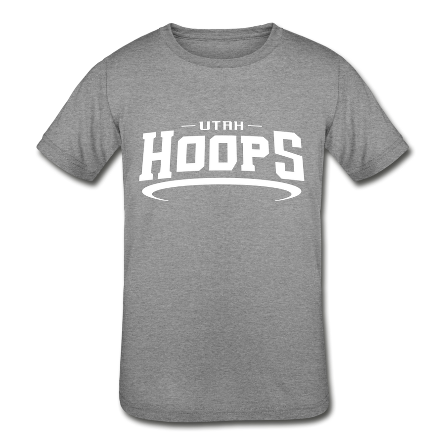 Utah Hoops™ Kids UltraSoft Tri-Blend T-Shirt - heather gray