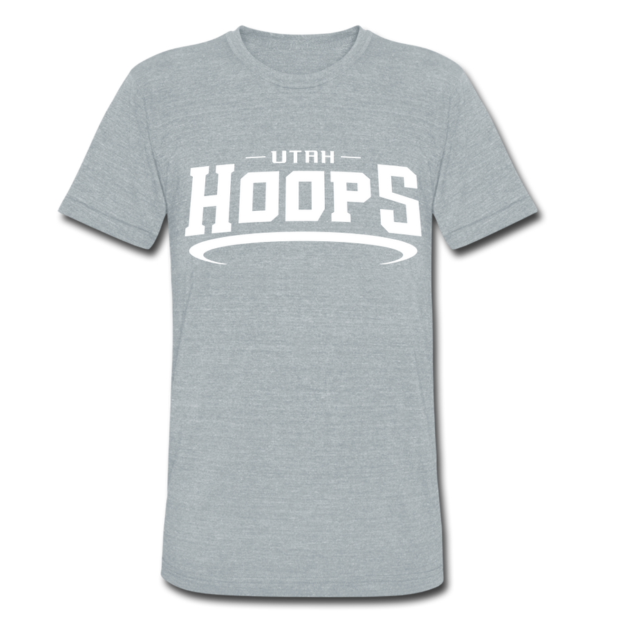 Utah Hoops™ Adult UltraSoft Tri-Blend T-Shirt - heather gray